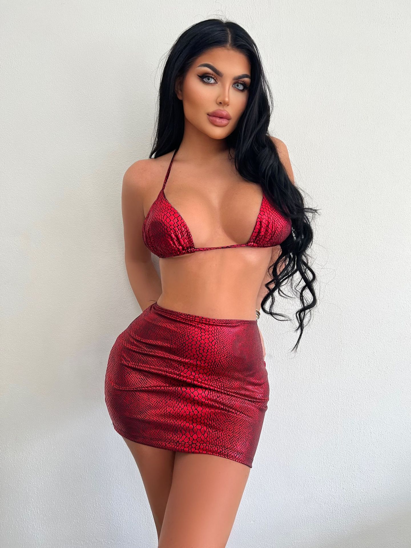 Maillot 3 pièces avec jupe