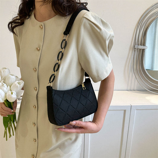 Sac épaule chaîne tendance