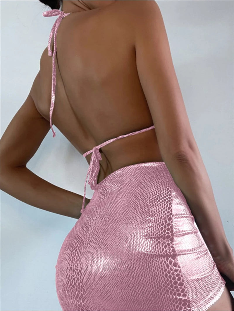 Maillot 3 pièces avec jupe